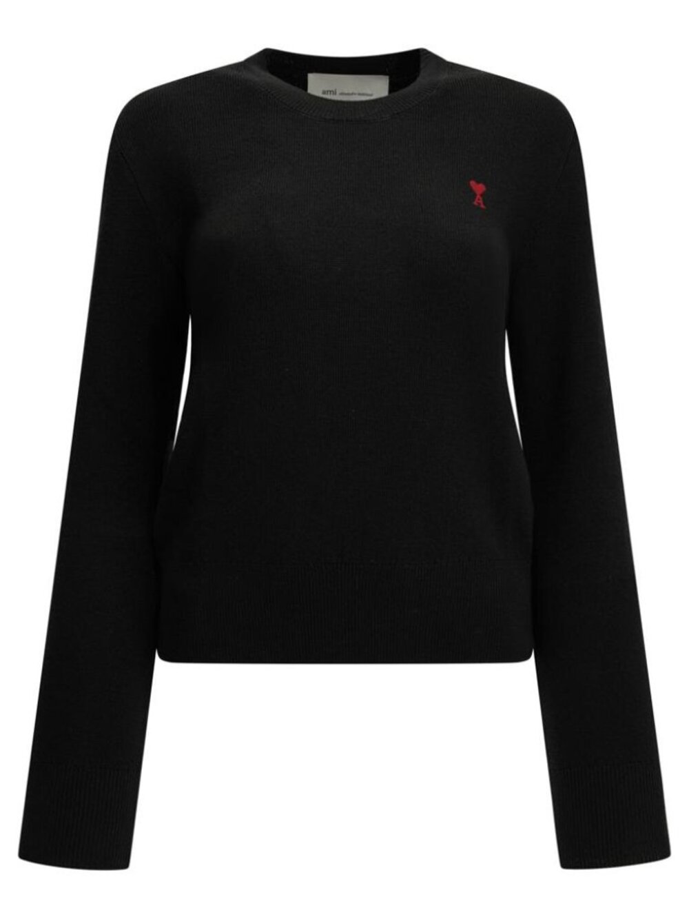 Ami Paris Ami De Coeur Crew-Neck Sweater Tag Size M Women
